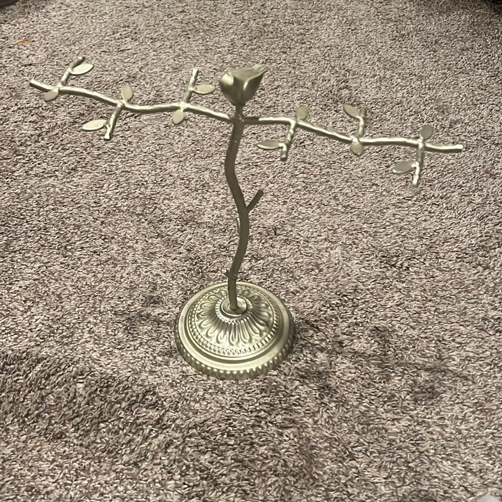 Gold Jewelry Stand